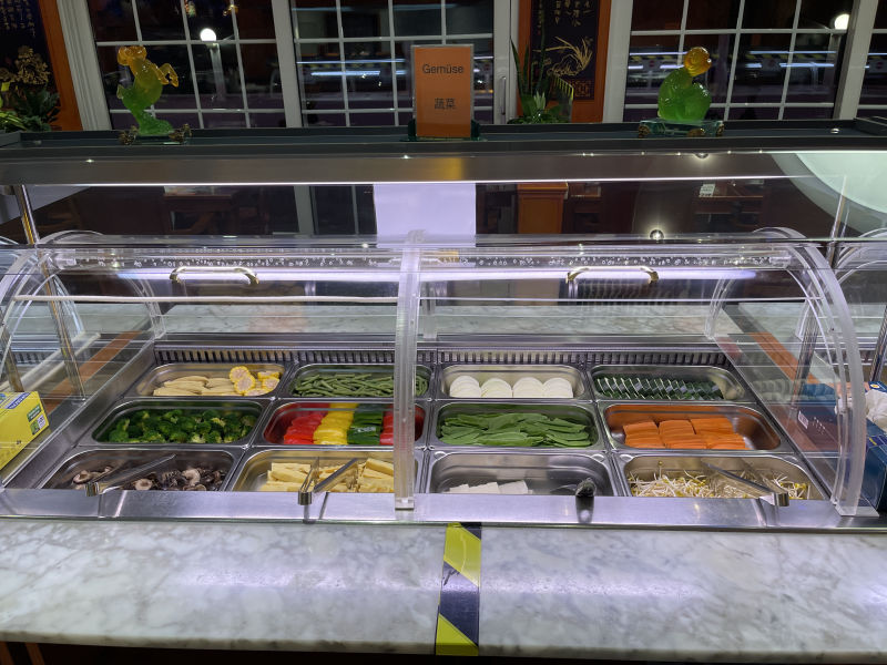 Buffet bei China Restaurant Yangtse Eggelstein
